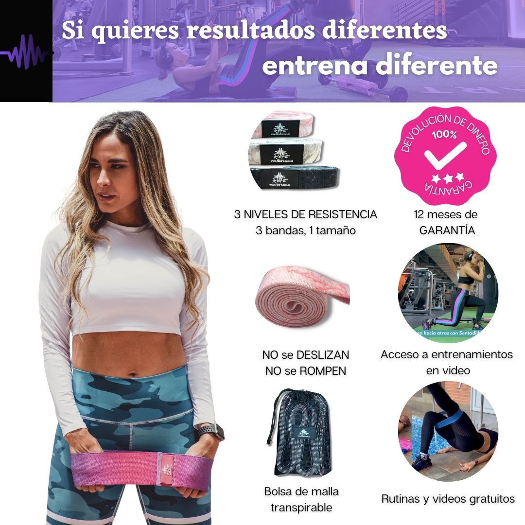 BANDAS LARGAS X 3 UNID.