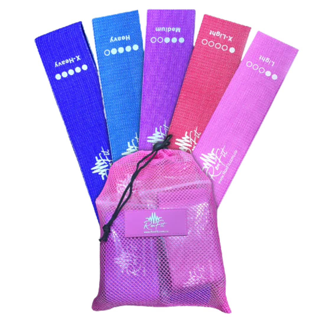 BANDAS ELÁSTICAS EN TELA X5