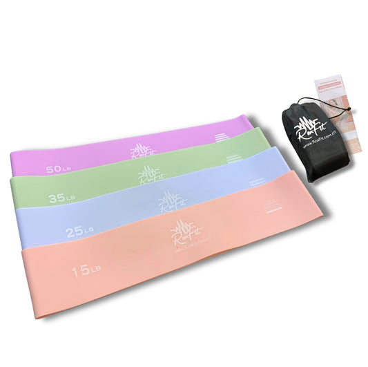 BANDAS ELÁSTICAS PINK X 4