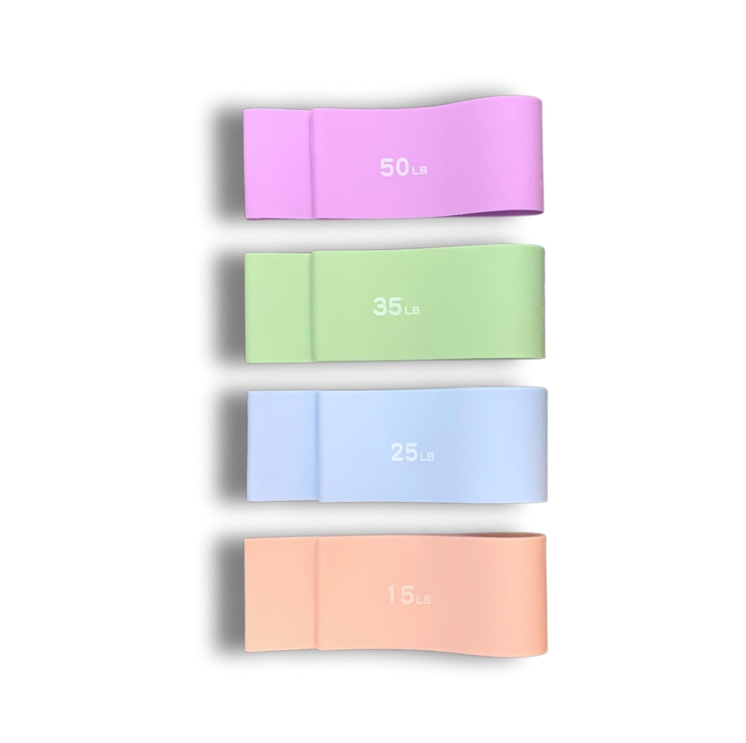BANDAS ELÁSTICAS PINK X 4