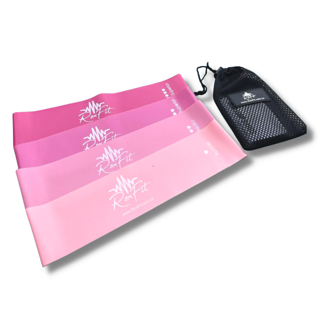 BANDAS ELÁSTICAS PINK X 4